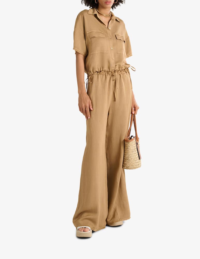 Manila Grace Camicia coulisse con tasche - immagine 2 Manila Grace Camicia coulisse con tasche - immagine 2