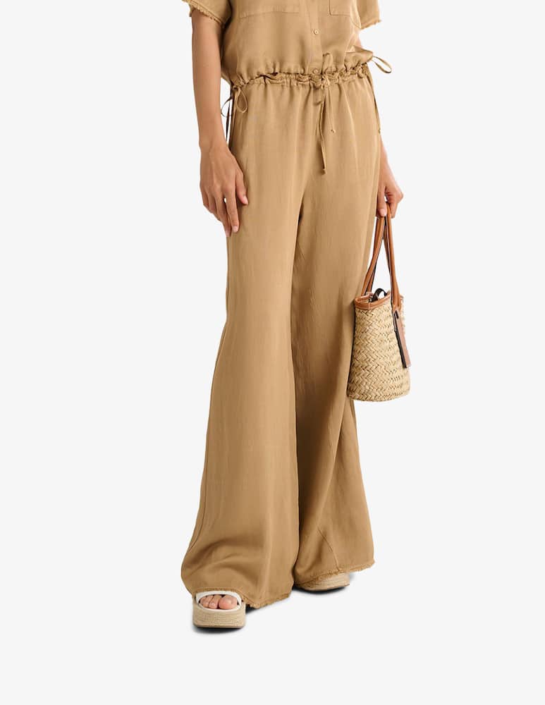 Manila Grace Palazzo drawstring trousers - picture 1 Manila Grace Palazzo drawstring trousers - picture 1