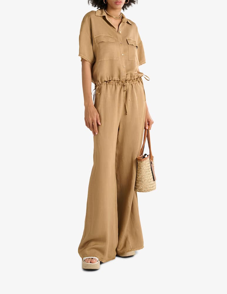 Manila Grace Palazzo drawstring trousers - picture 2 Manila Grace Palazzo drawstring trousers - picture 2