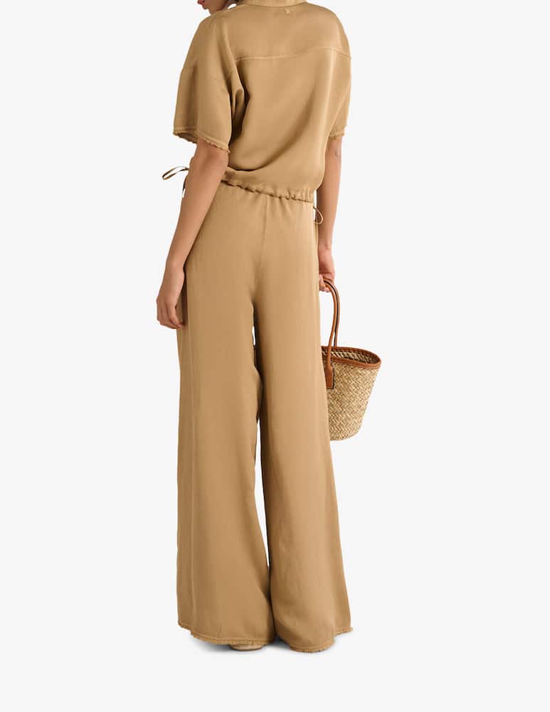 Manila Grace Palazzo drawstring trousers - picture 3 Manila Grace Palazzo drawstring trousers - picture 3