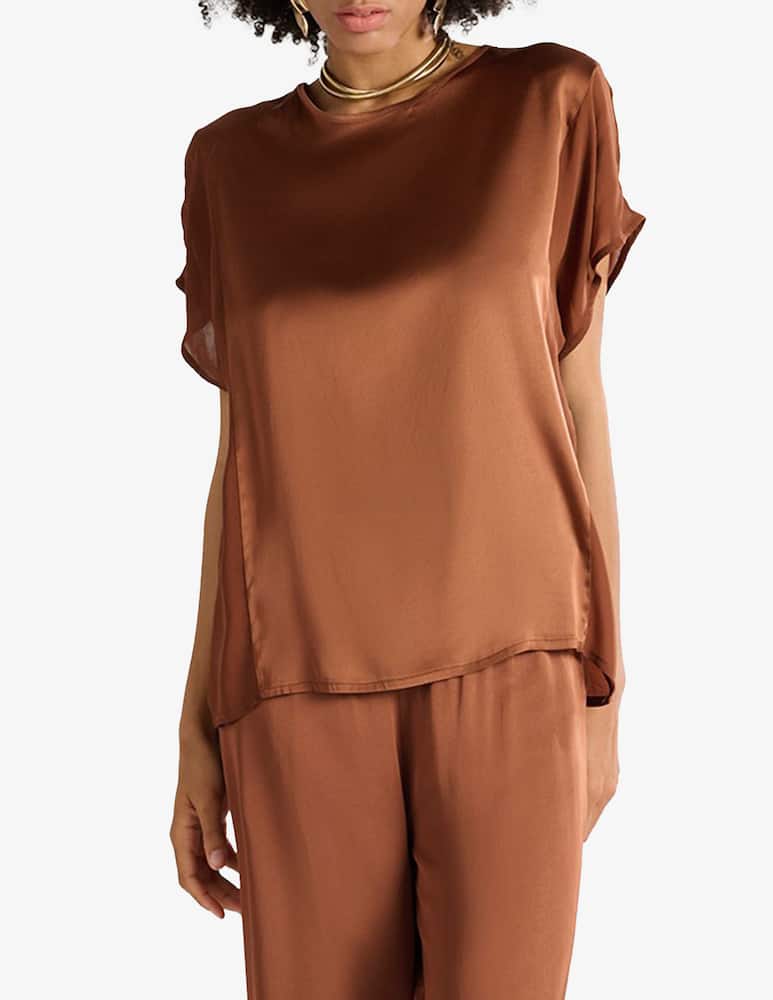 Manila Grace Blusa a maniche corte - immagine 1