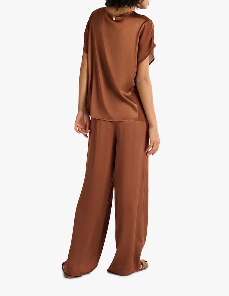 Manila Grace Blusa a maniche corte - immagine 3