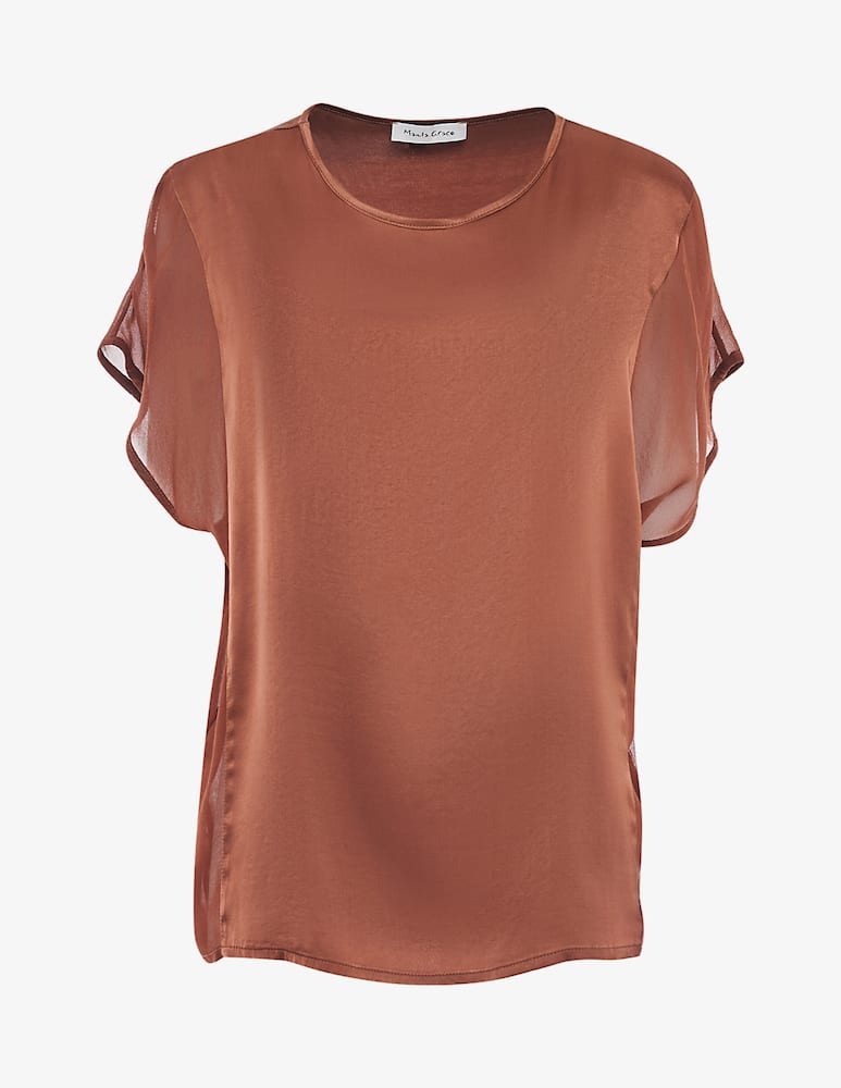 Manila Grace Blusa a maniche corte - immagine 4