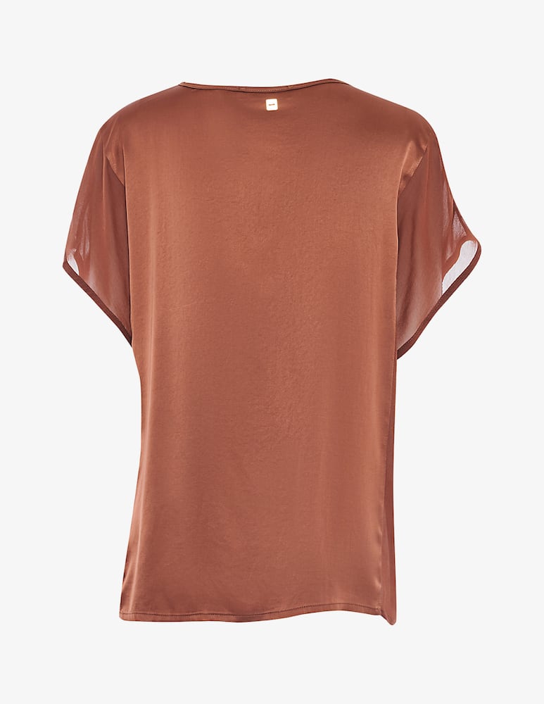 Manila Grace Blusa a maniche corte - immagine 5