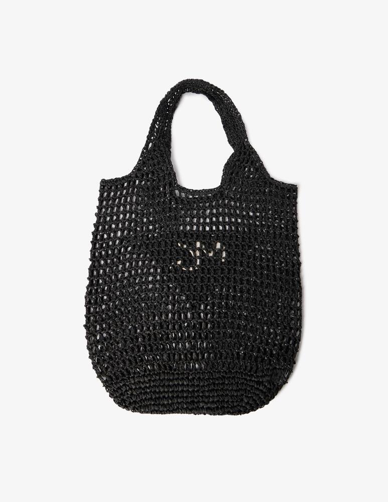 rinascente Manila Grace Raffia net tote bag