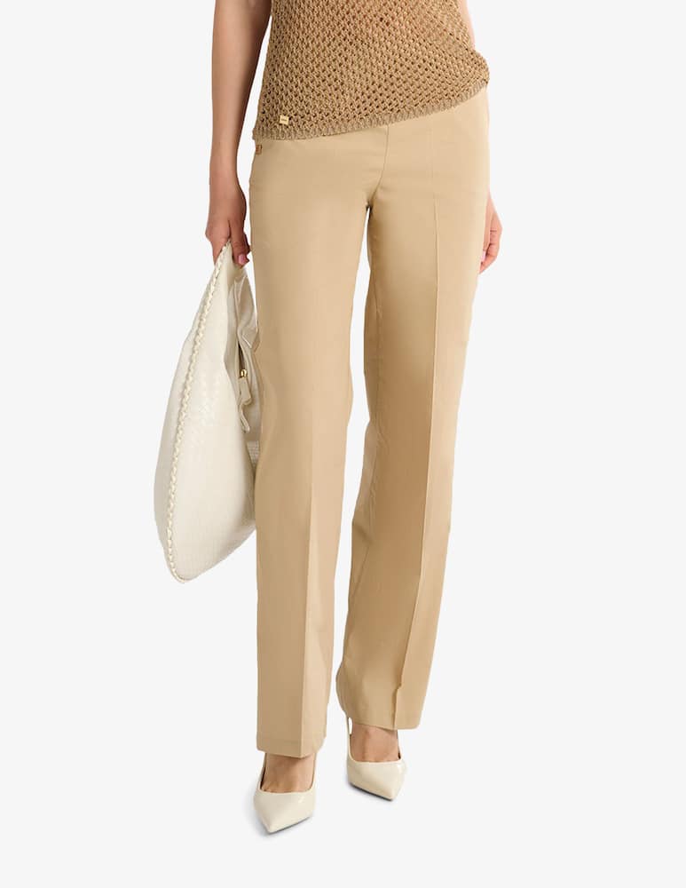Manila Grace Pantaloni gamba dritta - immagine 1 Manila Grace Pantaloni gamba dritta - immagine 1