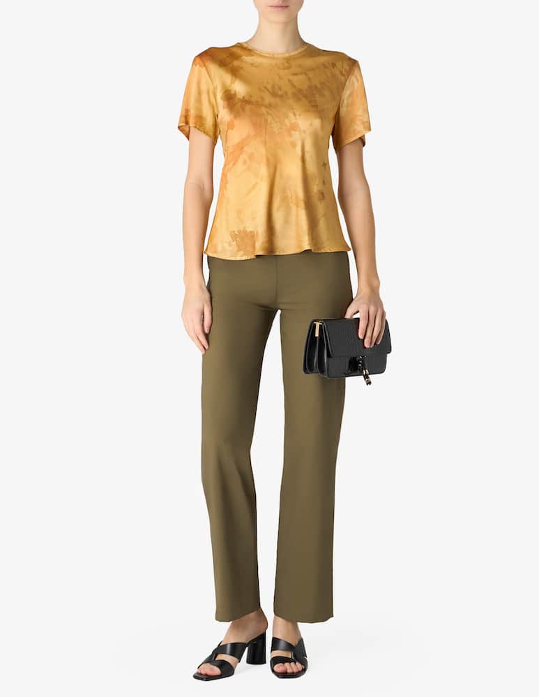 rinascente Manila Grace Straight-leg cotton trousers