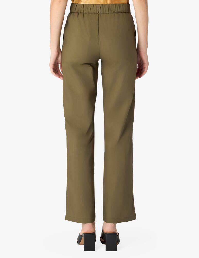 rinascente Manila Grace Straight-leg cotton trousers