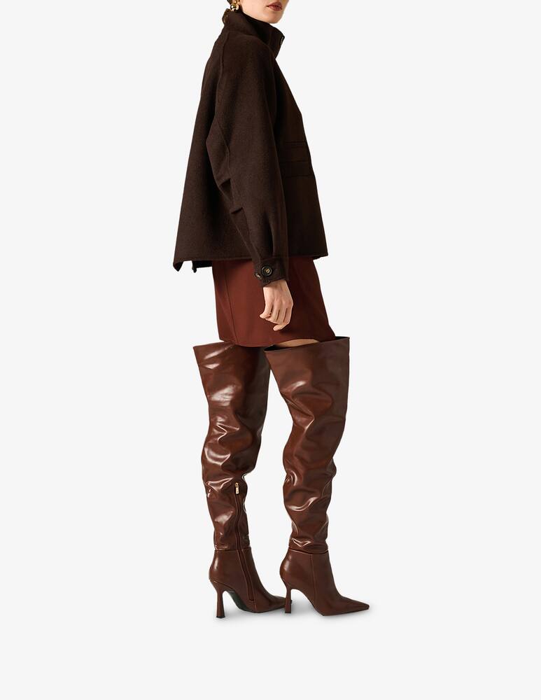 rinascente Manila Grace Cropped buttoned coat