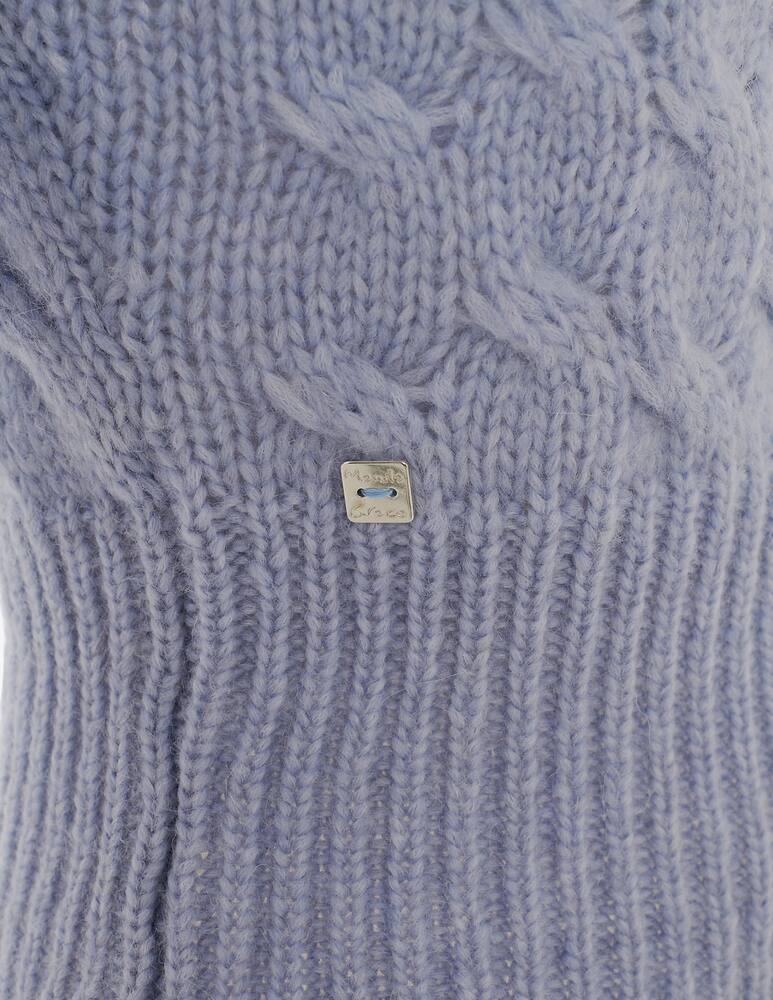 rinascente Manila Grace Cable knit short-sleeve jumper