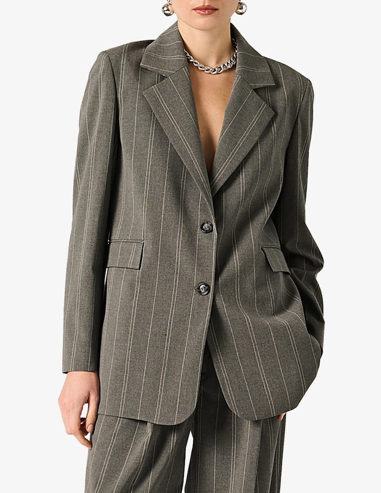 rinascente Manila Grace Pinstripe over jacket