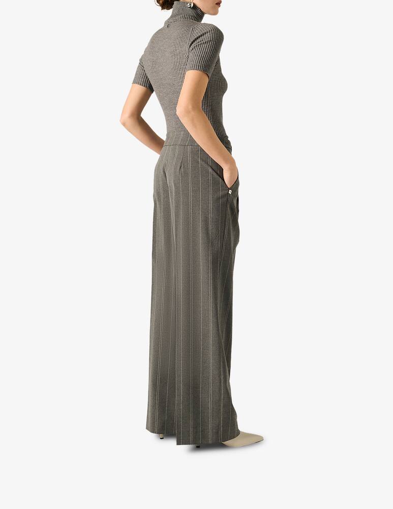 Manila Grace Pantaloni a righe straight - immagine 3 Manila Grace Pantaloni a righe straight - immagine 3