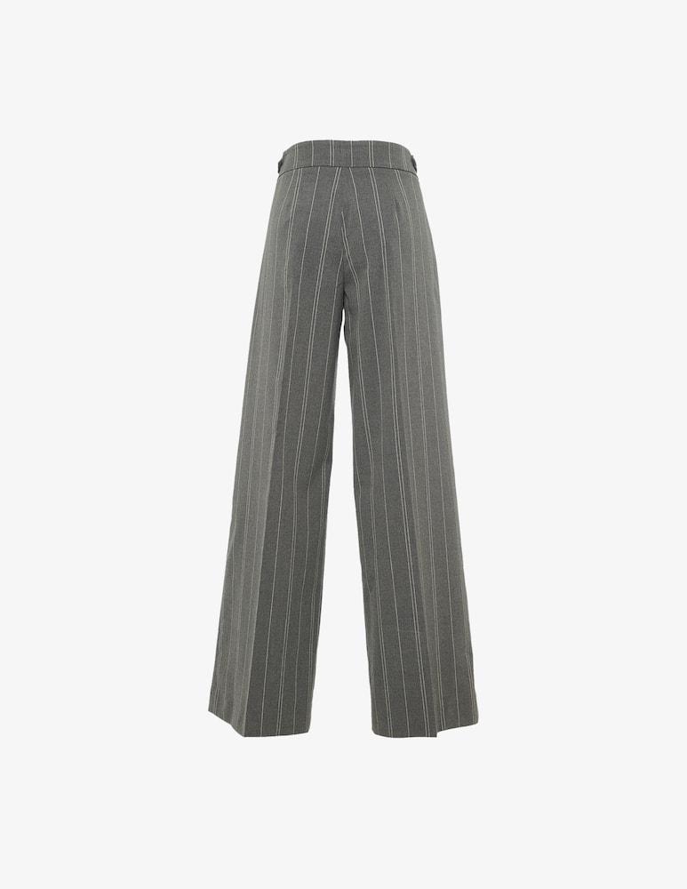 Manila Grace Pantaloni a righe straight - immagine 5 Manila Grace Pantaloni a righe straight - immagine 5