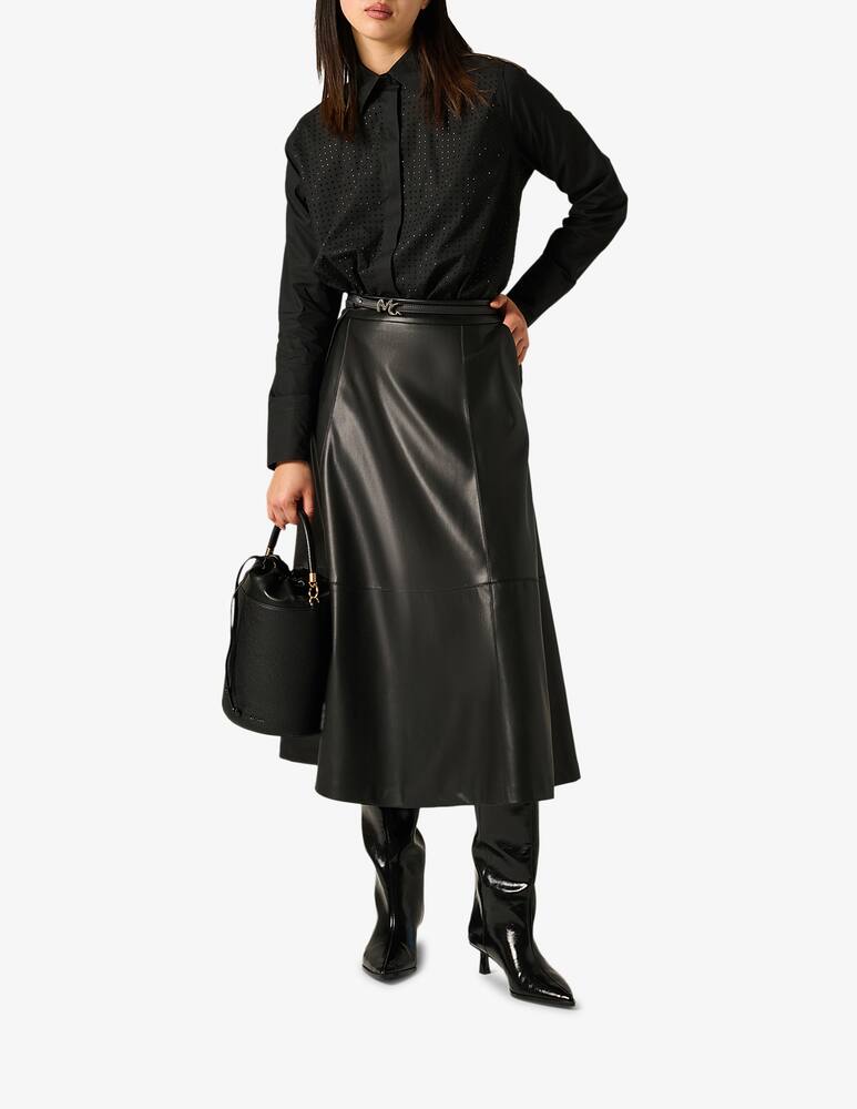 rinascente Manila Grace Gonna svasata similpelle