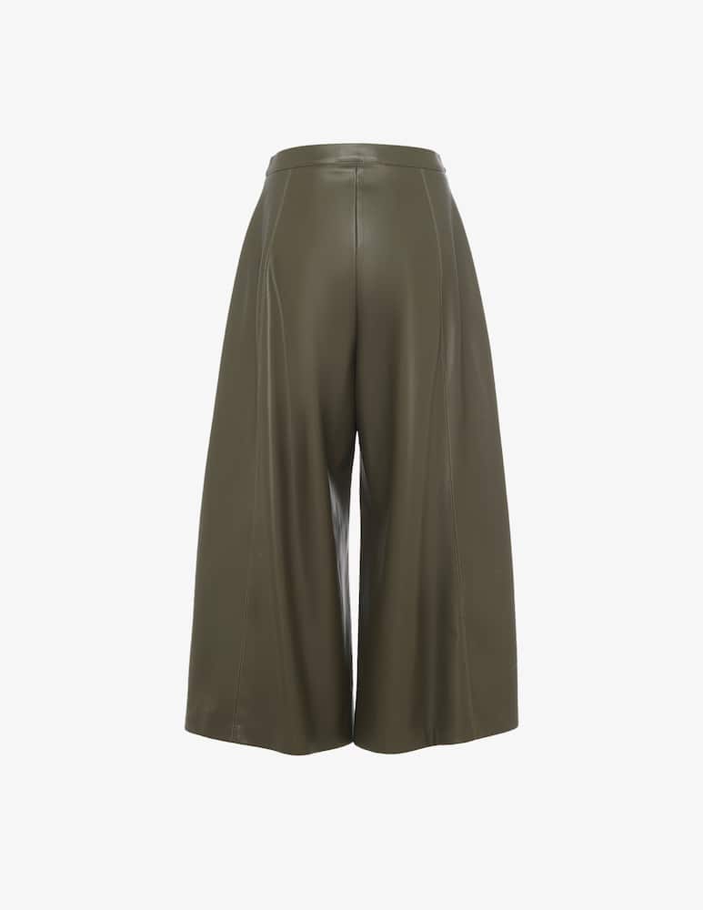 Manila Grace Pantaloni culotte in similpelle - immagine 2 Manila Grace Pantaloni culotte in similpelle - immagine 2