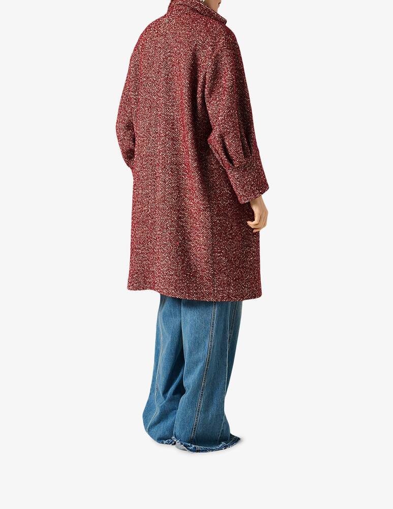 rinascente Manila Grace Herringbone wool coat