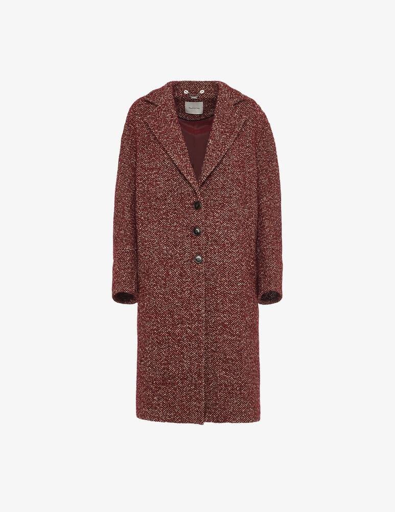 Manila Grace Herringbone wool coat - picture 3 Manila Grace Herringbone wool coat - picture 3