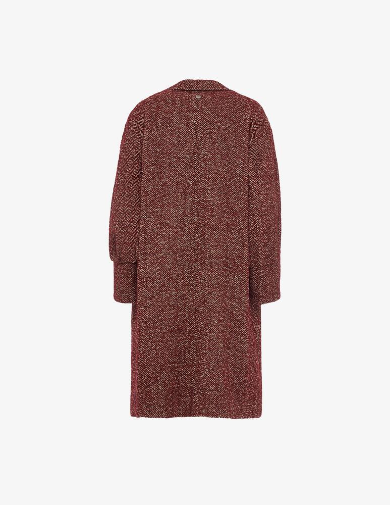 rinascente Manila Grace Herringbone wool coat