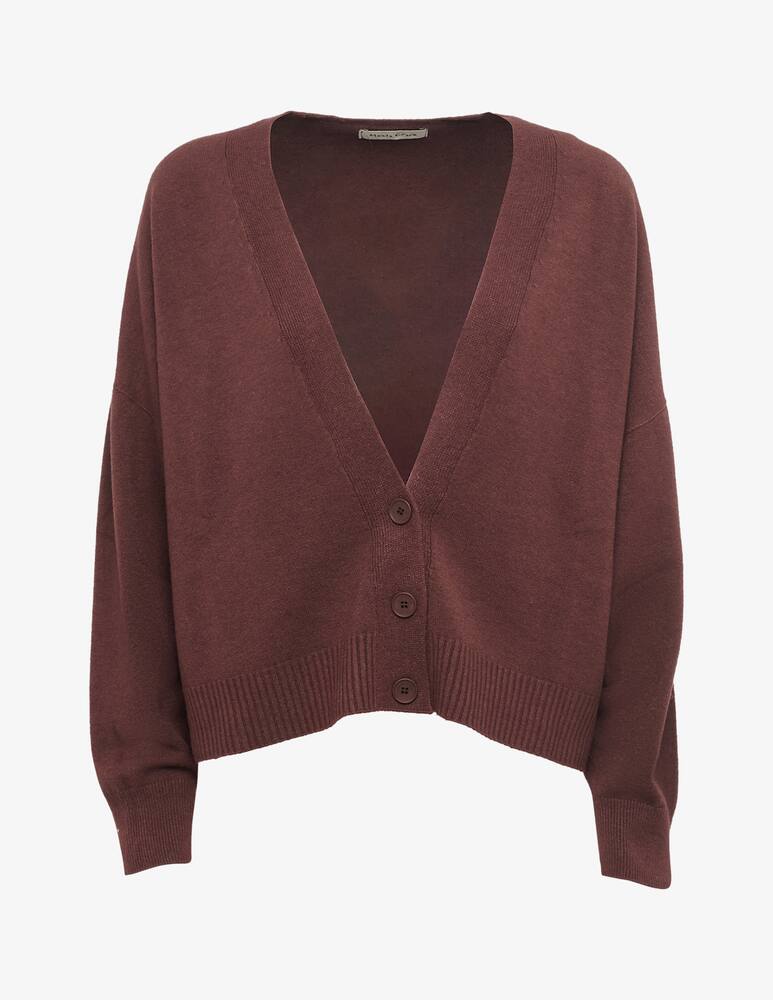 rinascente Manila Grace Ribbed button cardigan