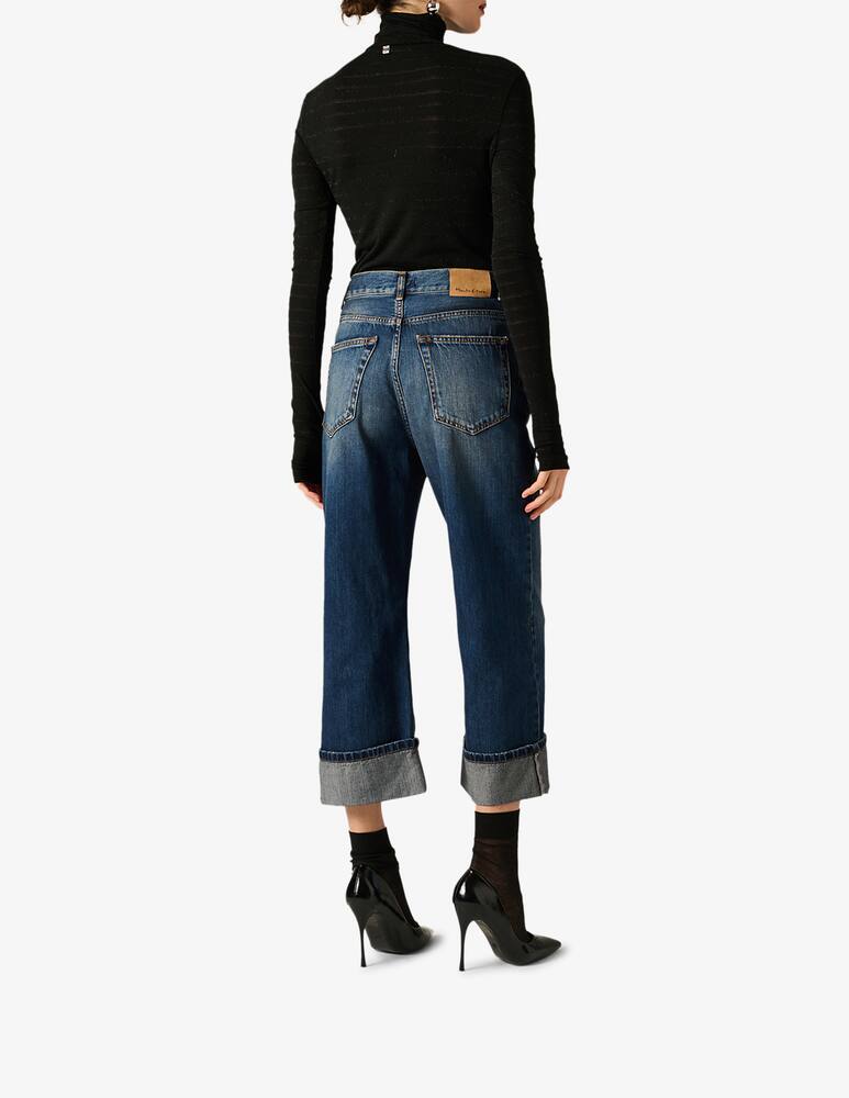 rinascente Manila Grace Asymmetric denim trousers