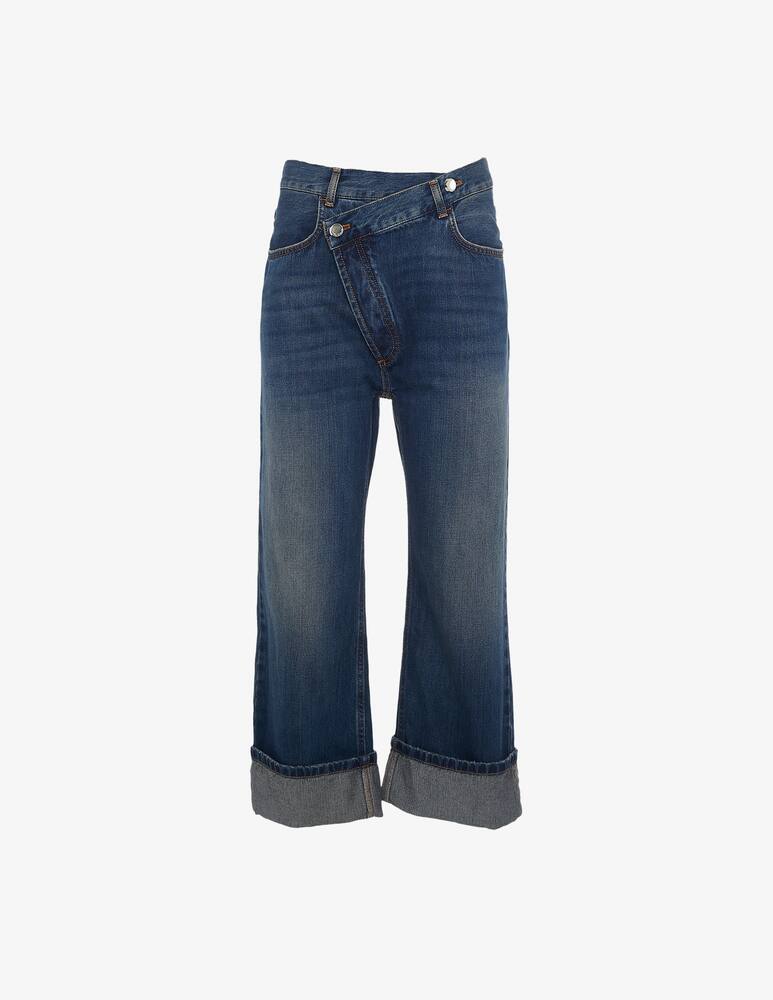 rinascente Manila Grace Asymmetric denim trousers