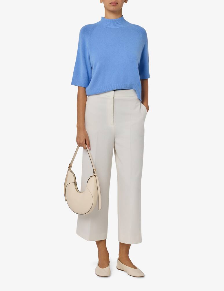 rinascente Manila Grace High-neck short sleeve jumper