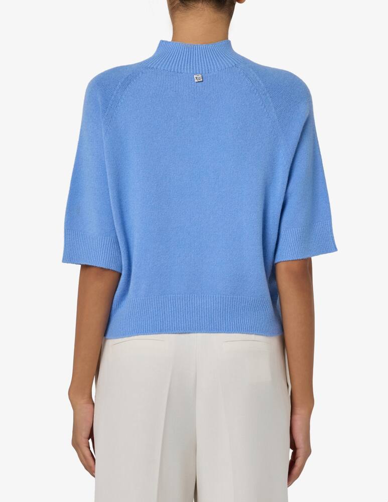 rinascente Manila Grace High-neck short sleeve jumper