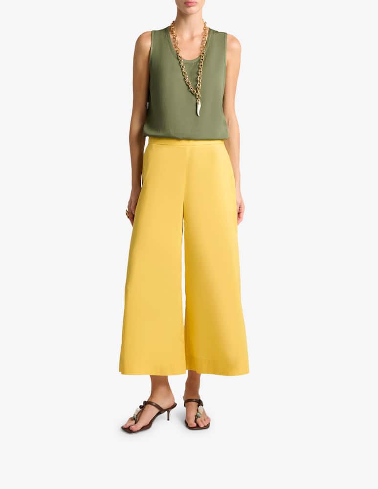 Manila Grace Pantalone culotte - immagine 2 Manila Grace Pantalone culotte - immagine 2