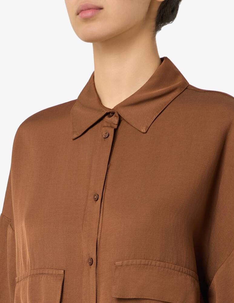 rinascente Manila Grace Cropped short sleeve shirt