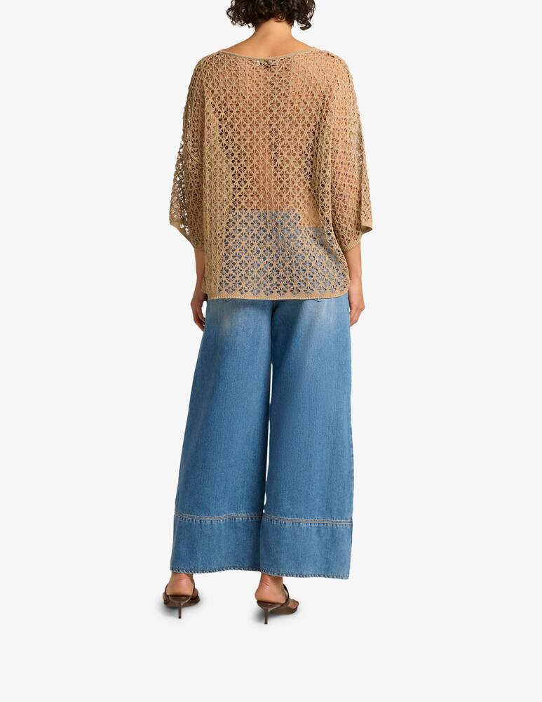 rinascente Manila Grace Crochet knit top