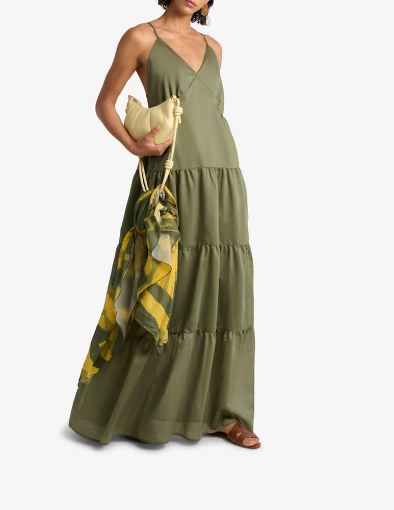 rinascente Manila Grace Tiered maxi dress
