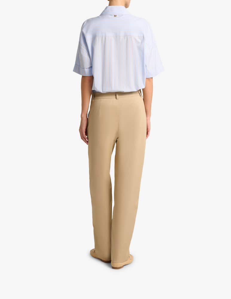 rinascente Manila Grace Shirt-style striped jumpsuit