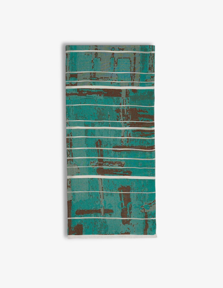 rinascente Manila Grace Foulard jacquard a righe