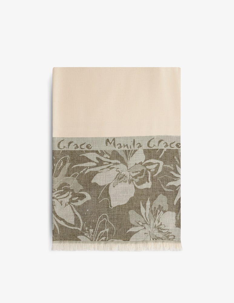rinascente Manila Grace Foulard jacquard floreale