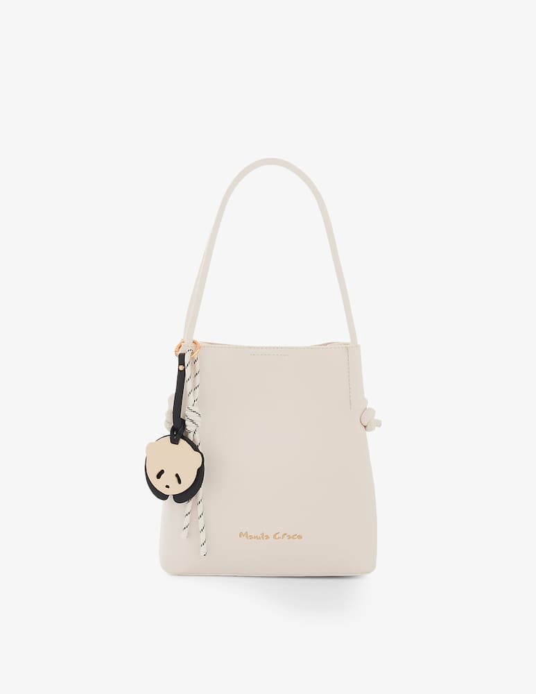 rinascente Manila Grace Tote bag with bear charm