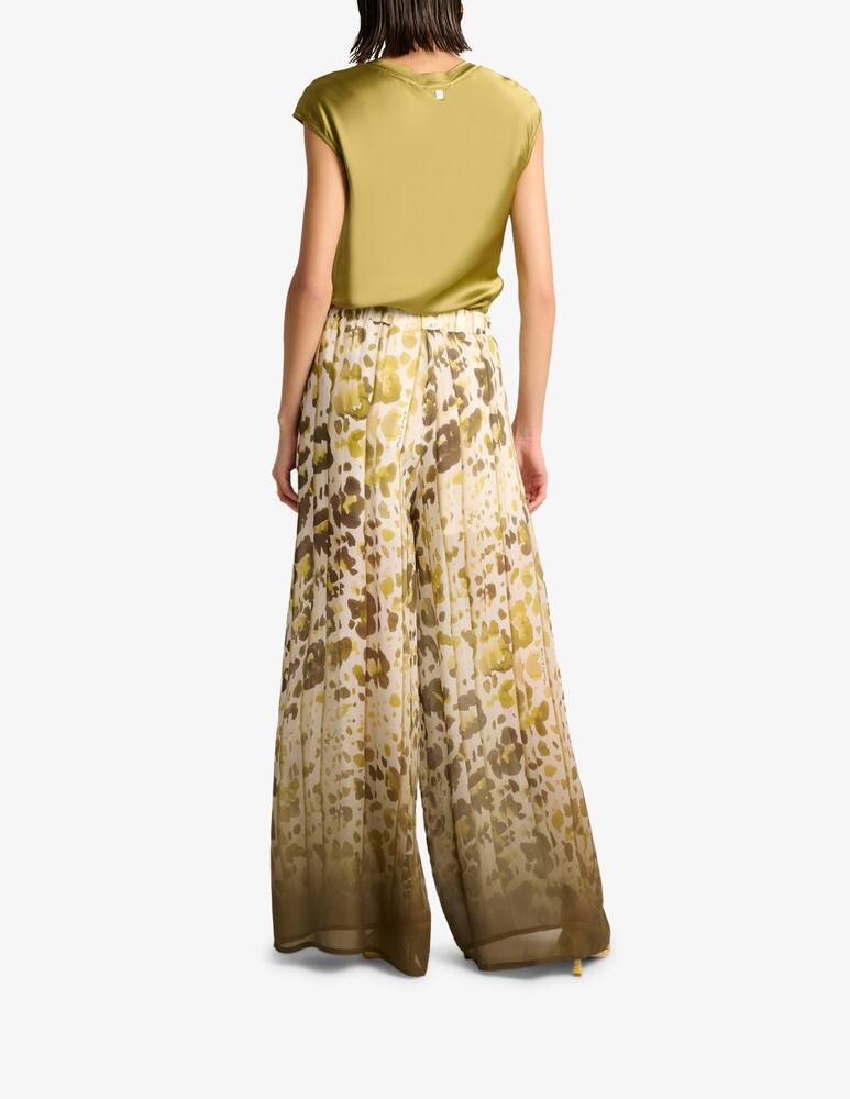 rinascente Manila Grace Printed wide-leg trousers