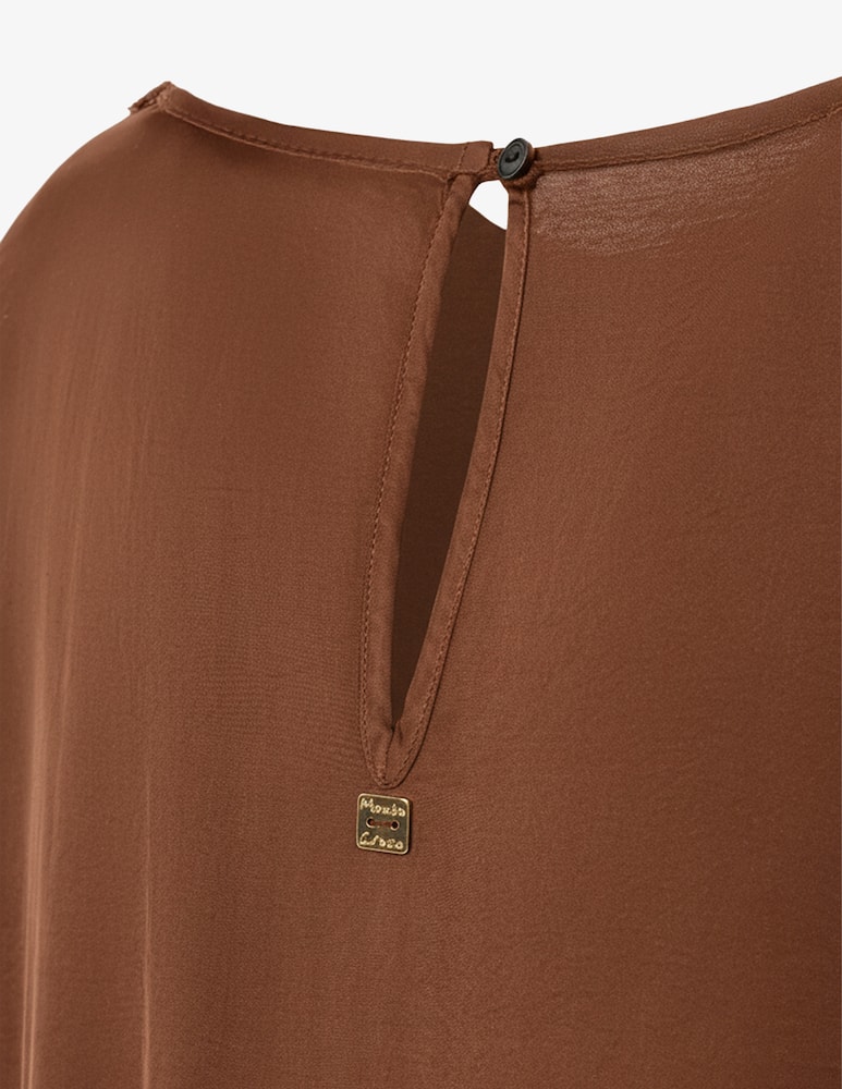 rinascente Manila Grace Frayed short-sleeve blouse