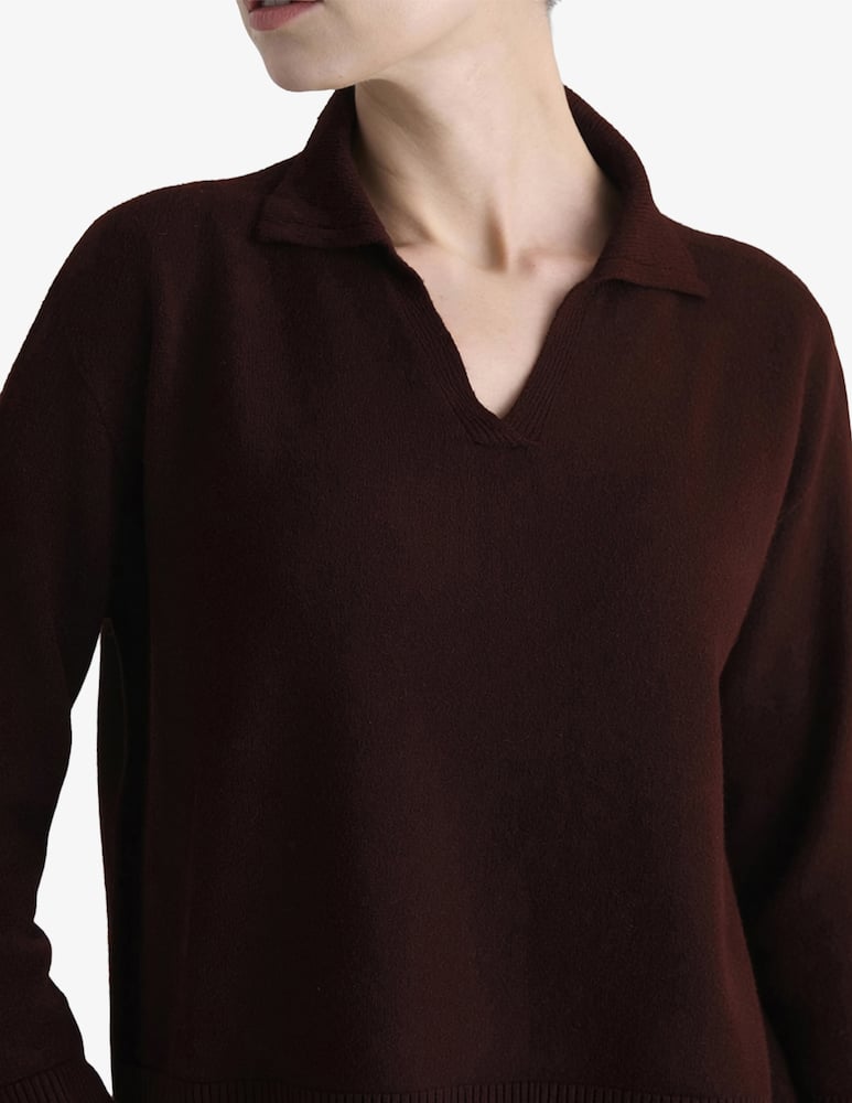 Manila Grace Polo neck sweater - picture 2 Manila Grace Polo neck sweater - picture 2