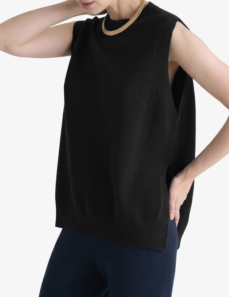 rinascente Manila Grace Side-slit gilet
