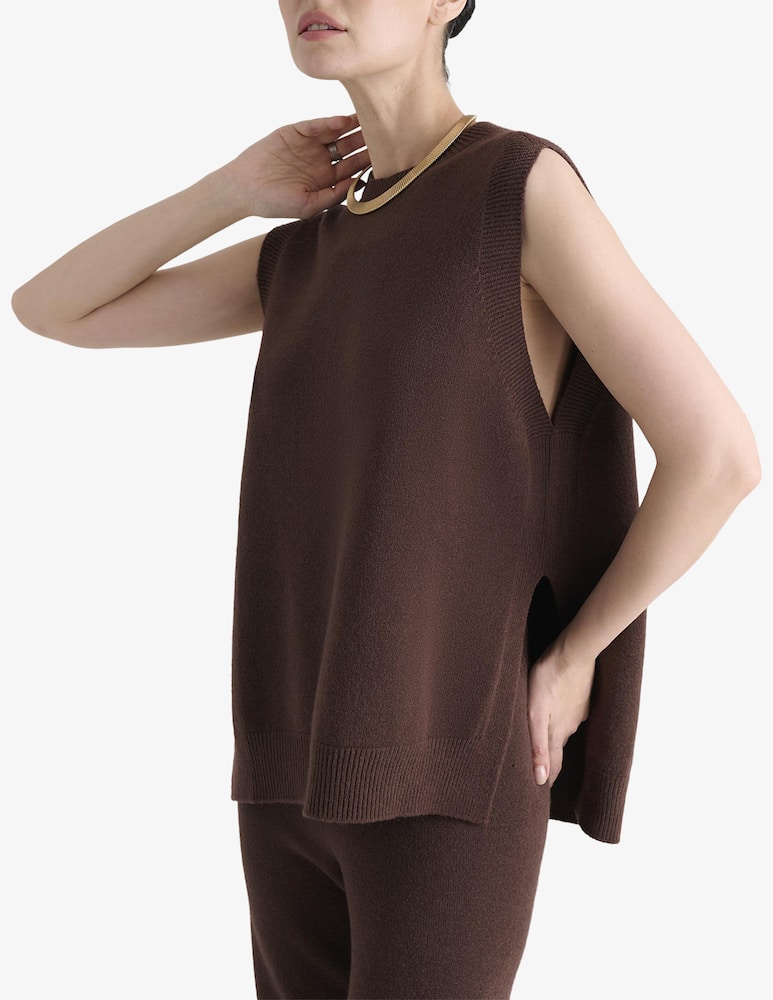 rinascente Manila Grace Side slit gilet