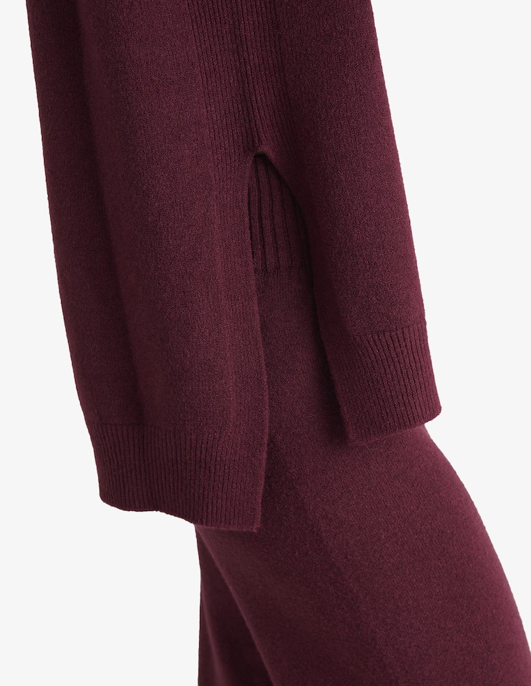 rinascente Manila Grace Sleeveless knit gilet with side slits