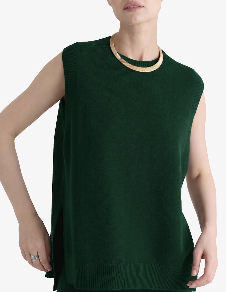 rinascente Manila Grace Side-slit gilet