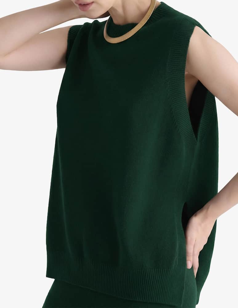 rinascente Manila Grace Side-slit gilet