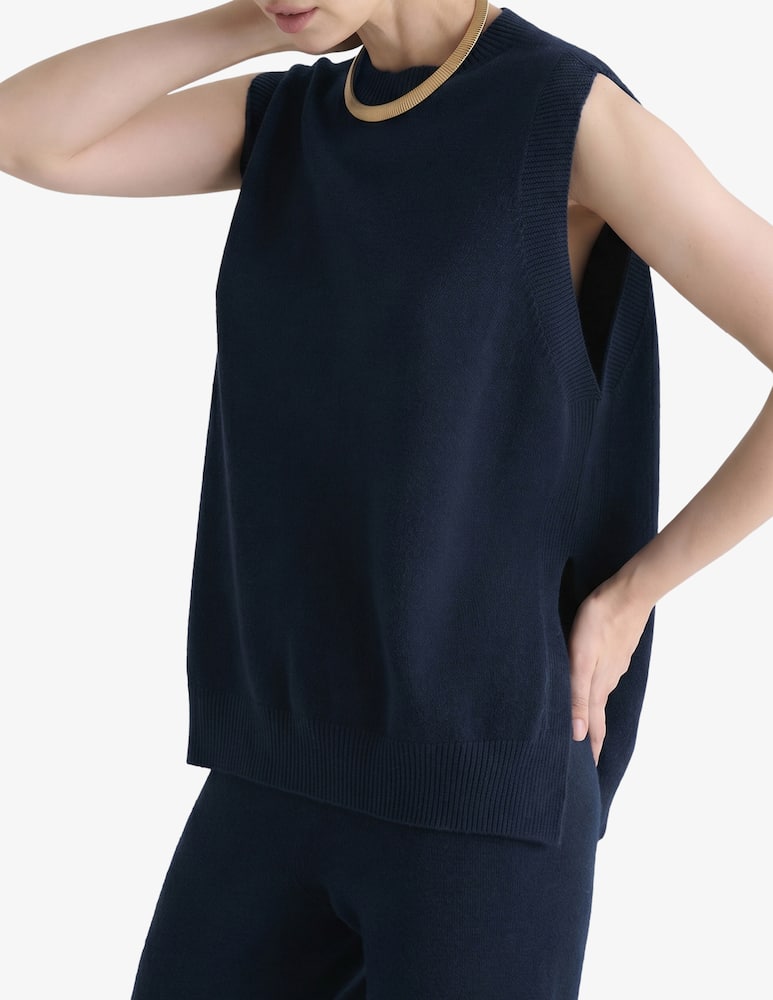 rinascente Manila Grace Side slits gilet