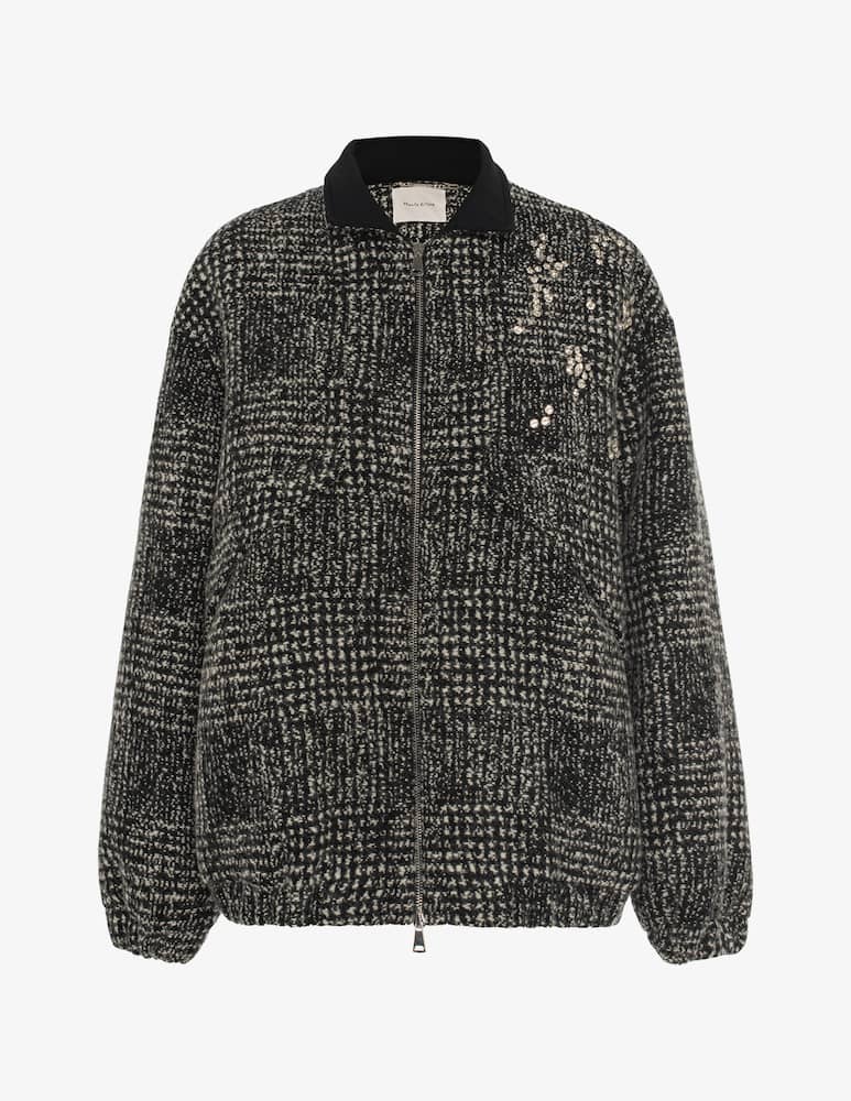Manila Grace Embroidered bomber jacket - picture 4 Manila Grace Embroidered bomber jacket - picture 4