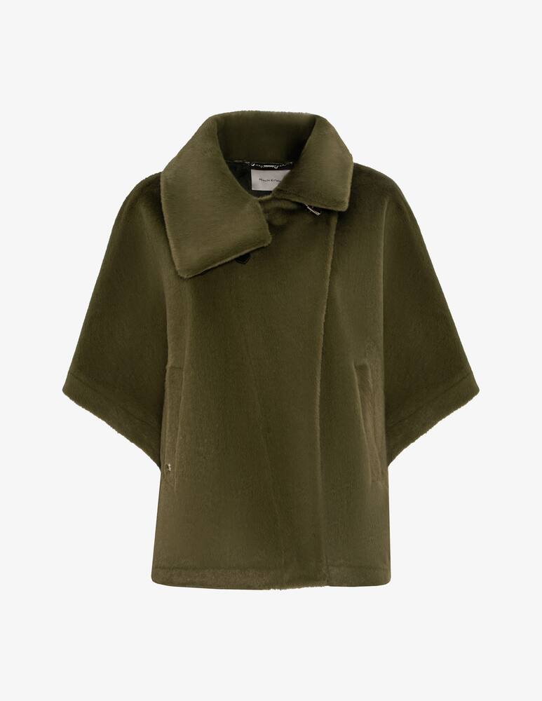 rinascente Manila Grace Faux fur cape jacket