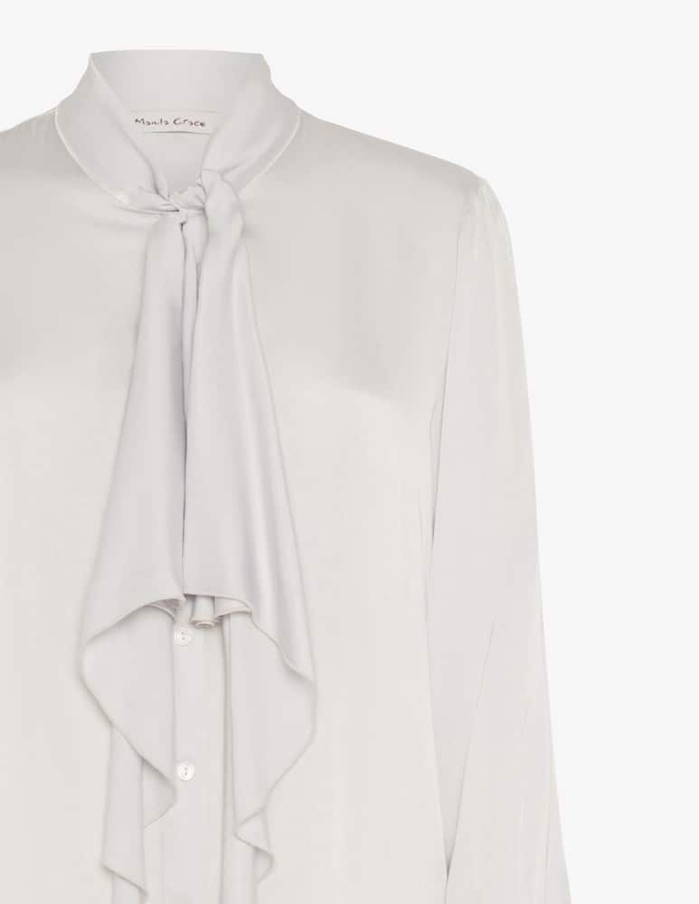 Manila Grace Camicia con rouches - immagine 2 Manila Grace Camicia con rouches - immagine 2