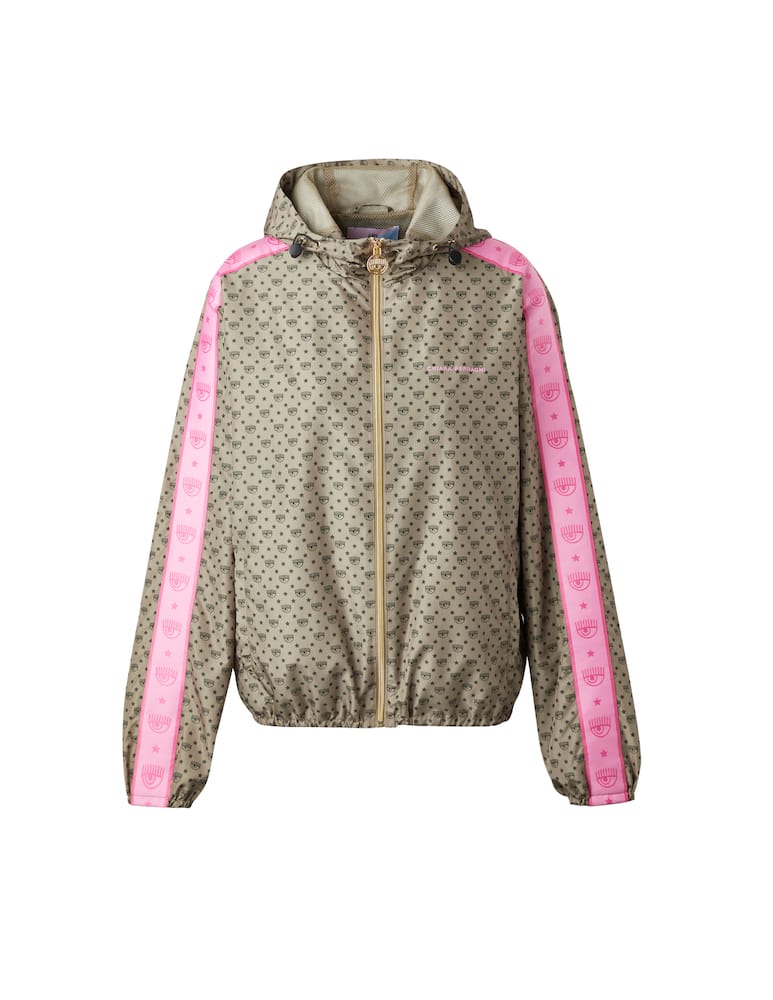 rinascente Chiara Ferragni Giacca vento monogramma - oro