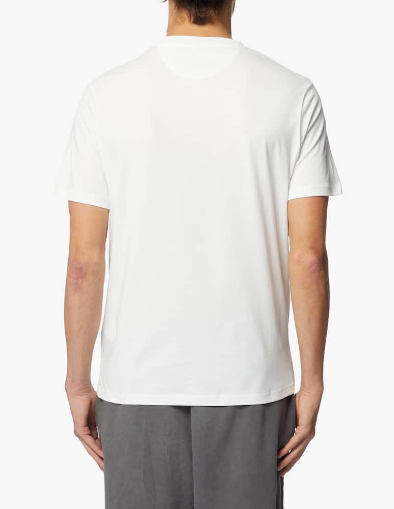 rinascente Lamborghini Maglietta girocollo logo tricolore recyc jersey