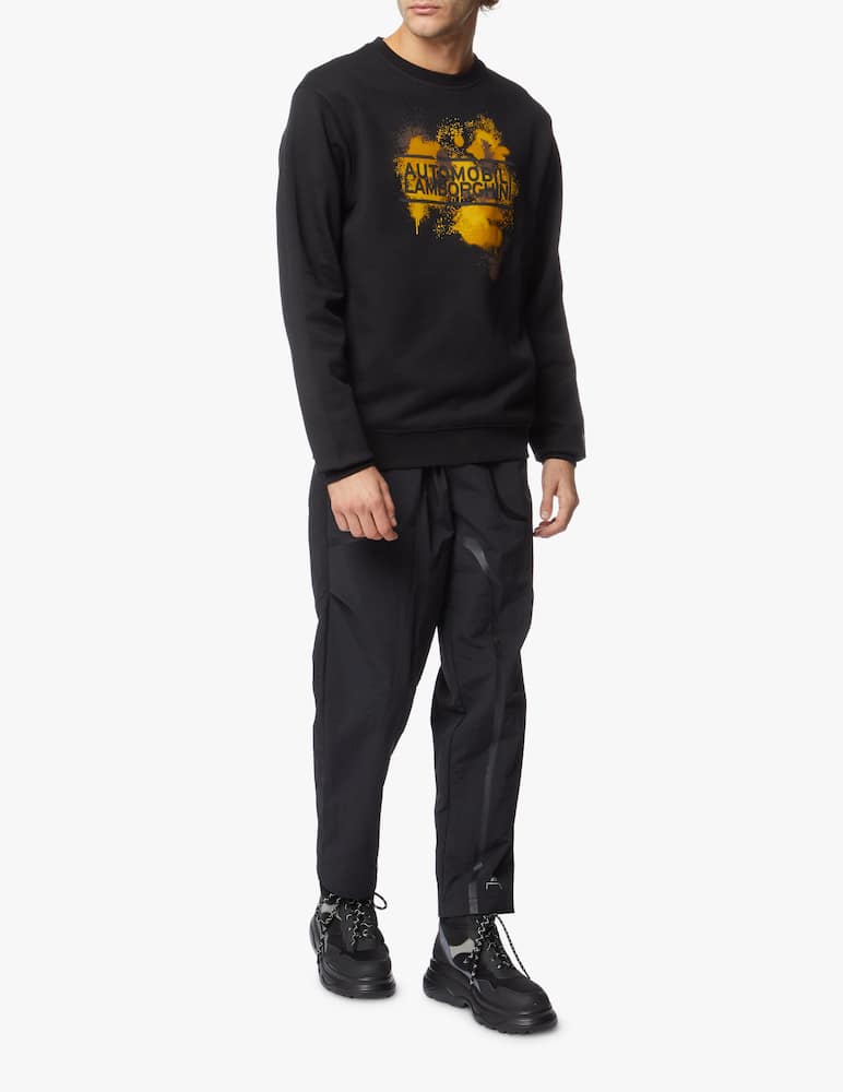 rinascente Lamborghini Felpa lettering centrale drip